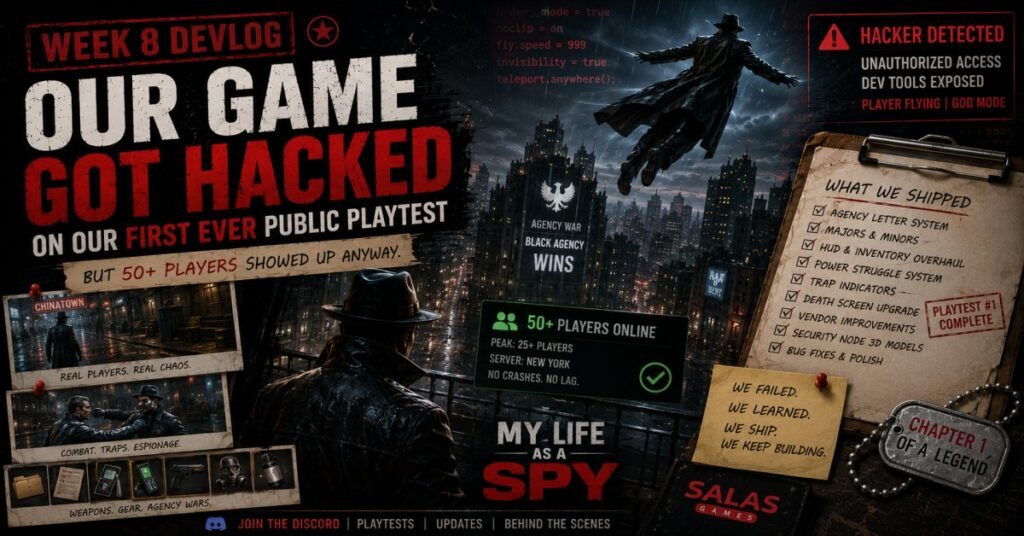 Public Game Playtest Our Game Got Hacked on Day One